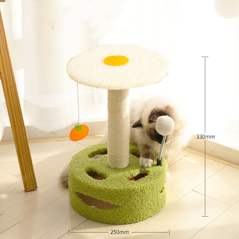 Kitten Cat Climbing Frame Small Cat Scratching Post Sisal Scratching Board - photo 5