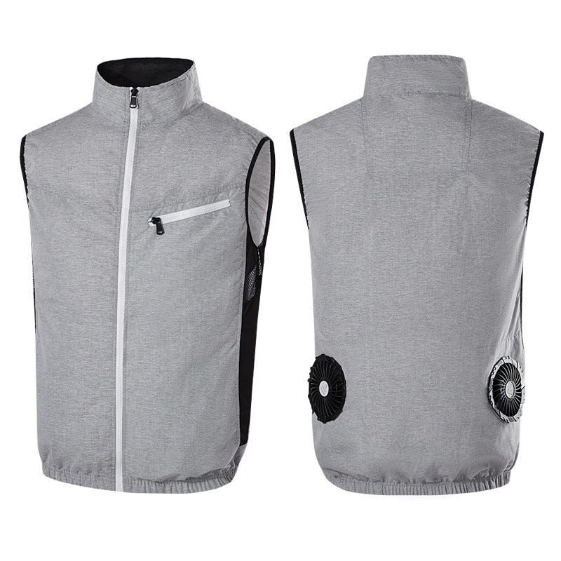 Summer Cooling Cooling Jacket Air Conditioning Clothes Vest - photo 6