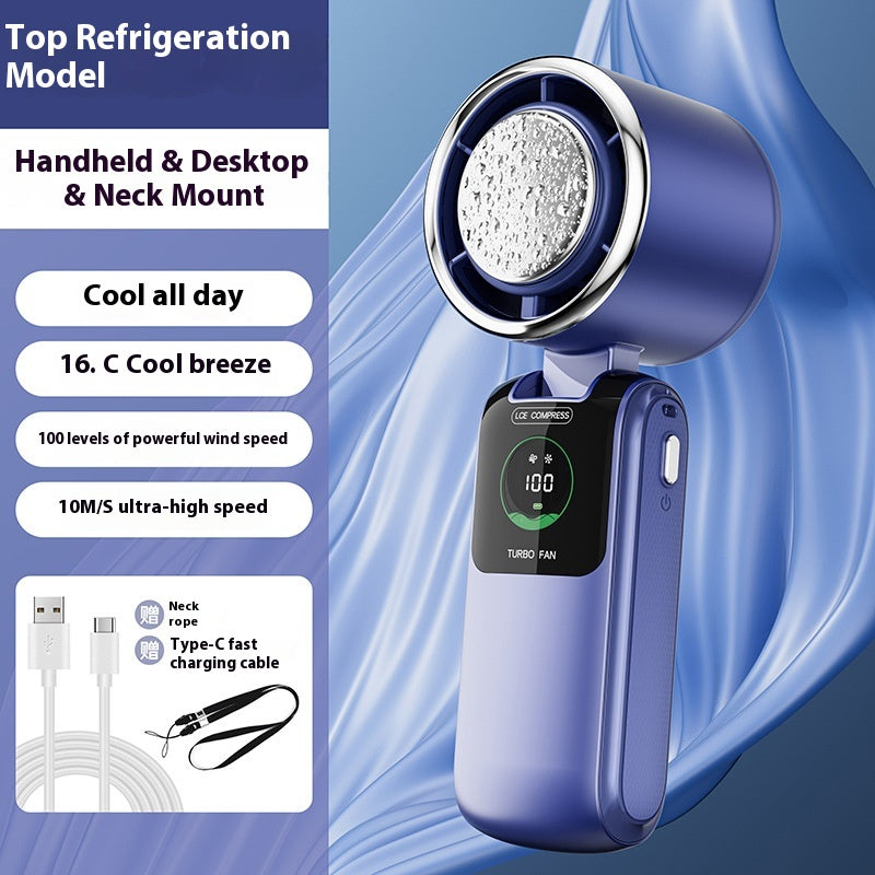 Handheld Turbo Fan with Ice Pack - photo 4
