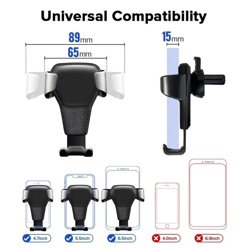 Gravity Car Air Vent Phone Mount