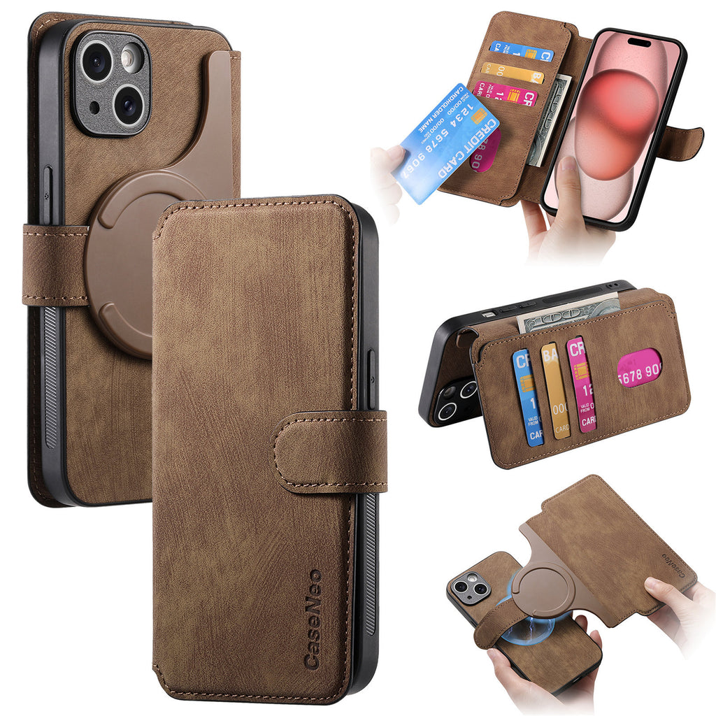 MagSafe Magnetic Flip Leather Case - photo 4