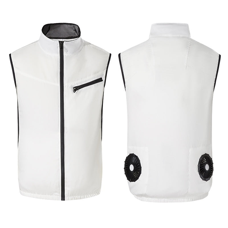 Summer Cooling Cooling Jacket Air Conditioning Clothes Vest - photo 4