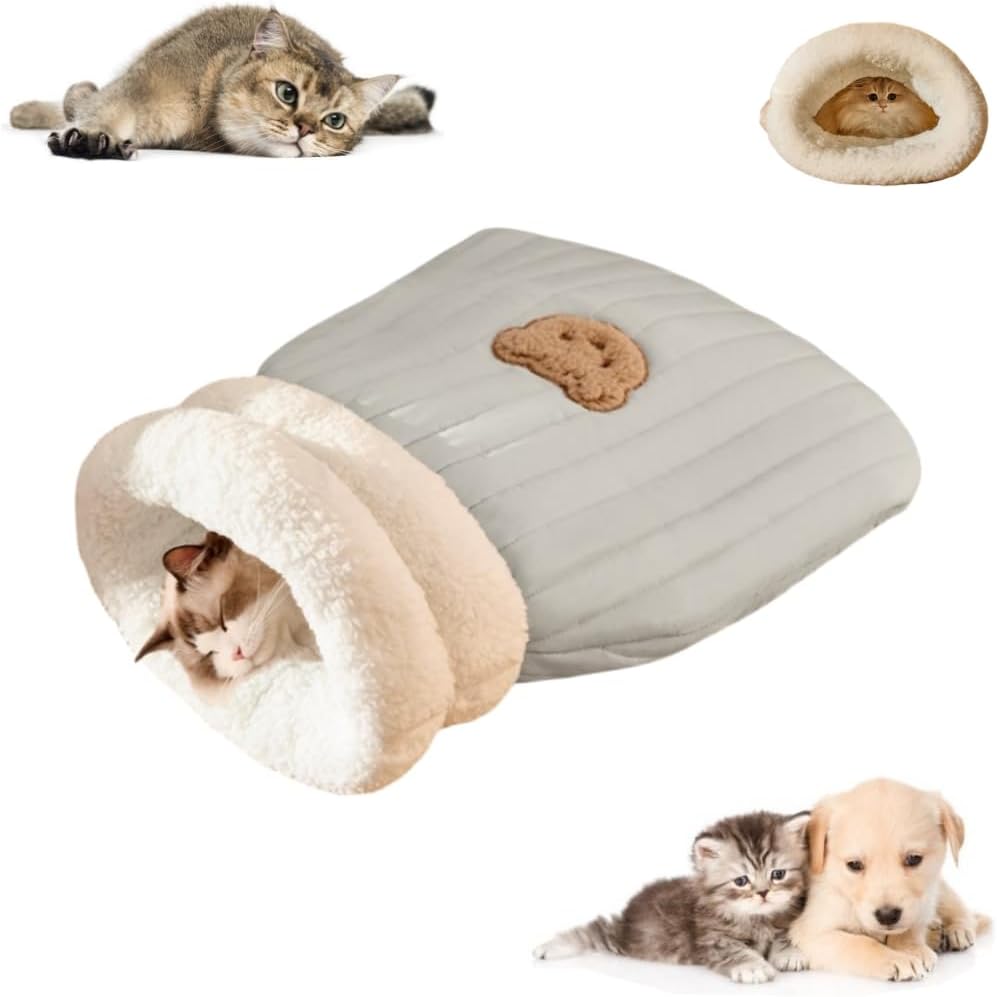Cozy Cat Cave Sleeping Bag