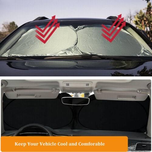 Car Window Sunshade Sun Shade Visor Windshield Cover Auto Car SunShade Anti Snow Ice Windshield Sunshade Car Windshield Sunshade - photo 9
