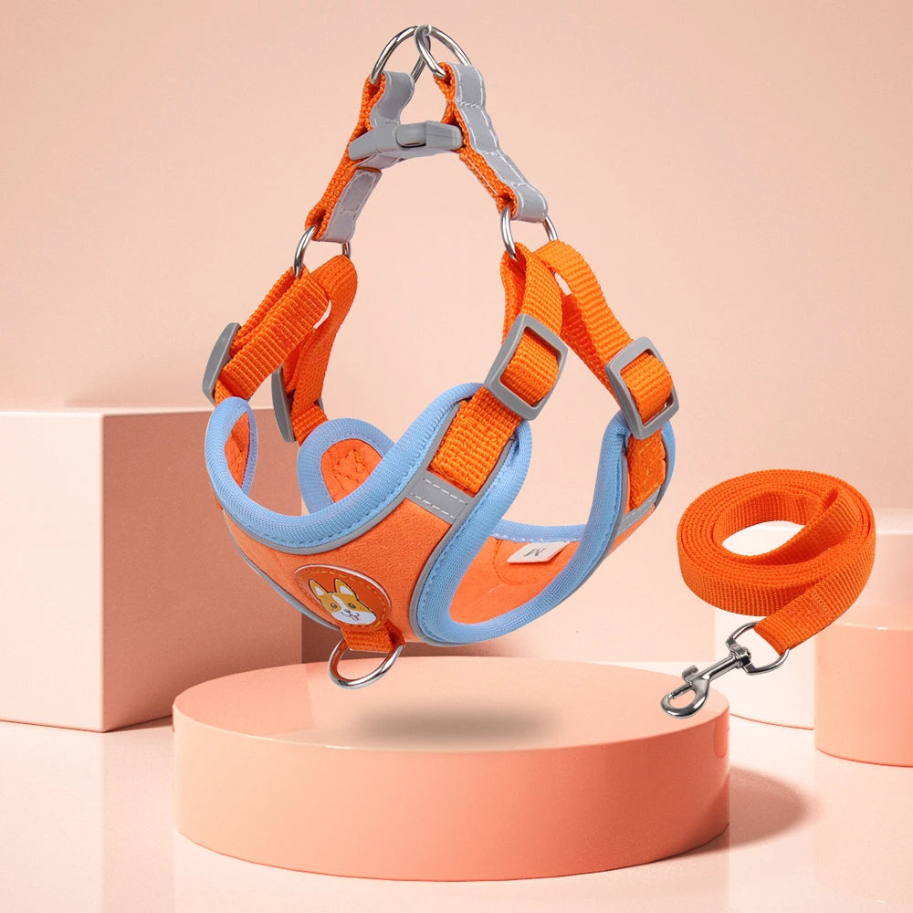 Reflective No-Pull Harness & Leash Set - photo 8
