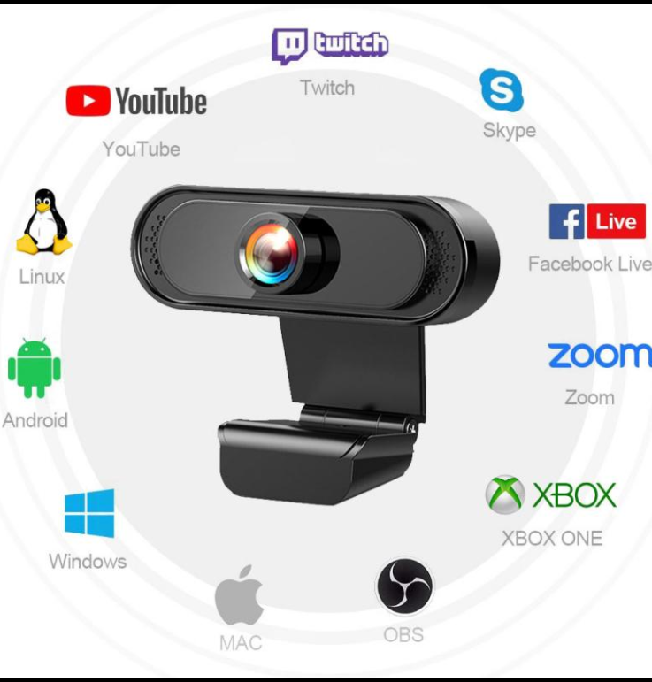 1080P2K HD Video Conference Network Class Drive-free Computer USB Webcam - photo 2