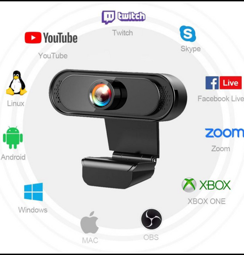 1080P2K HD Video Conference Network Class Drive-free Computer USB Webcam - photo 2