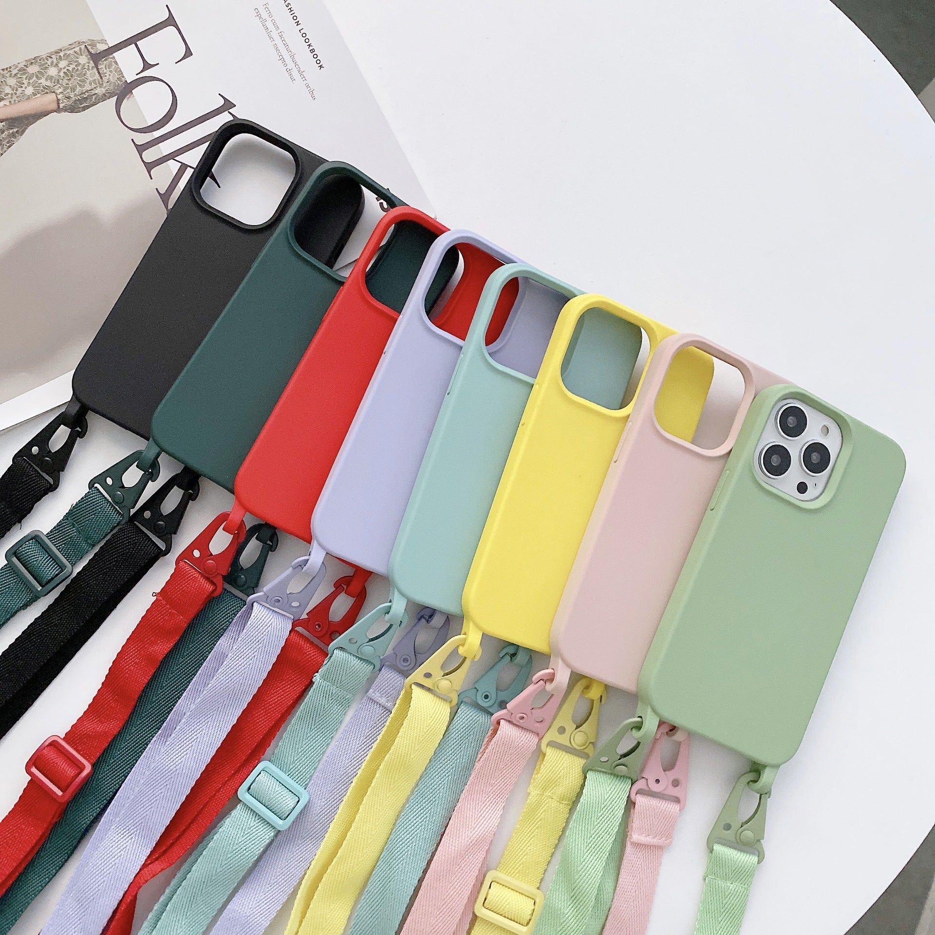 Silicone Crossbody Lanyard Case - photo 4