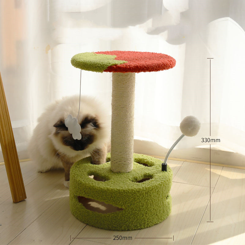 Kitten Cat Climbing Frame Small Cat Scratching Post Sisal Scratching Board - photo 2