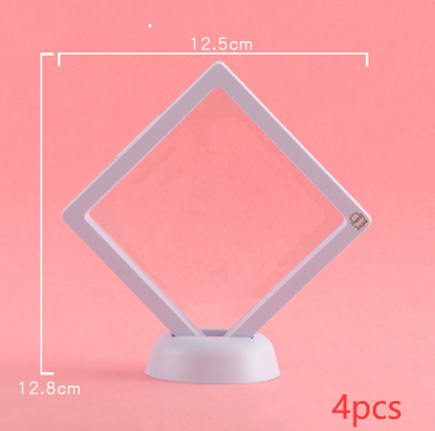 3D Jewelry Coin Display Stand Case Rack Collections Storage Box For Earring Gems Ring Doll Coin Badge Medal Holder - photo 7