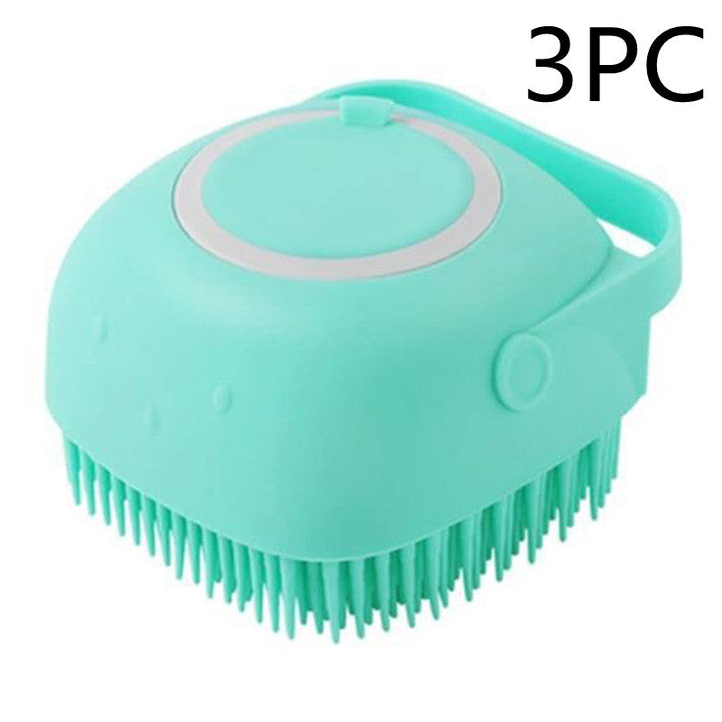 Silicone Bath Massage Gloves for Pets - photo 22