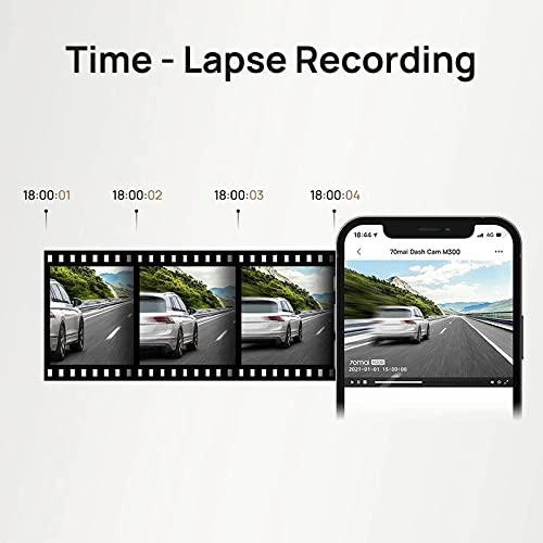 70mai Dash Cam M300 Car FOV 1296P Night Vision - photo 6