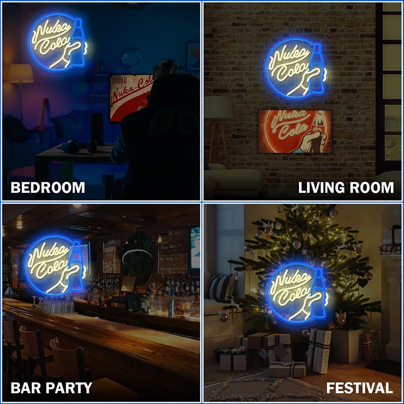 Modeling Neon Light Luminous Character Billboard Creative Light Bar - photo 4