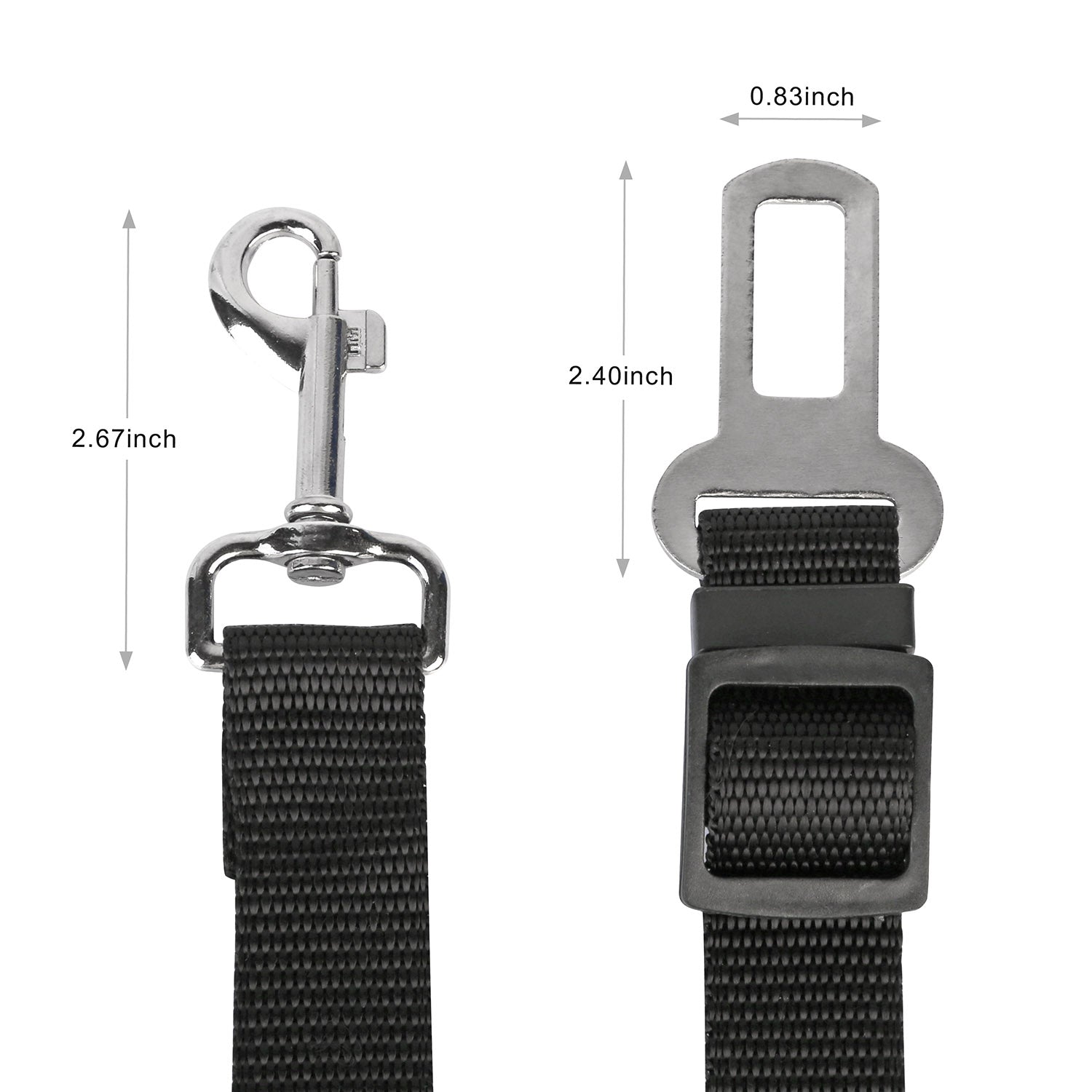 Dog Car Seat Belt, 2-Pack - photo 9