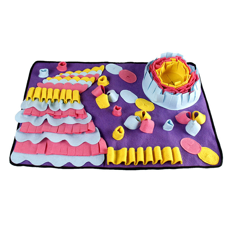 Pet Training Blanket Detachable Stitching Dog Sniffing Pad - photo 3