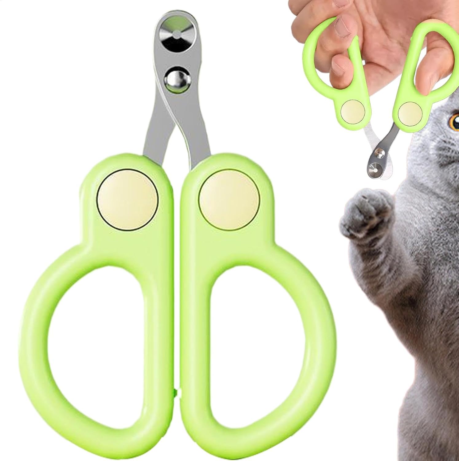 Pet Nail Clippers, Best Cat Nail Clippers And Claw Trimmer, Portable Cat Clippers Paw Trimmer, Special Grooming Tool, Professional Pet Nail Clippers Best For A Cat, Puppy, Kitten & Small Dog - photo 3