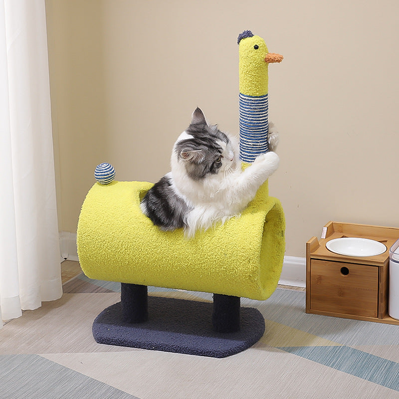 Cat Climbing Frame Sisal Scratching Post Wear-resistant Cat Jumping Platform - photo 2