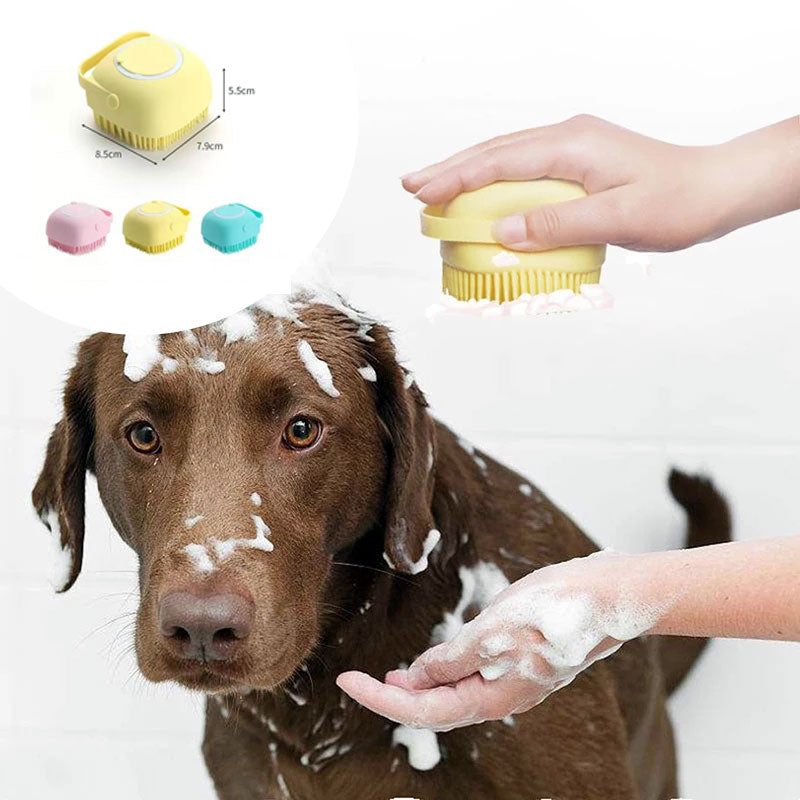 Silicone Bath Massage Gloves for Pets - photo 29