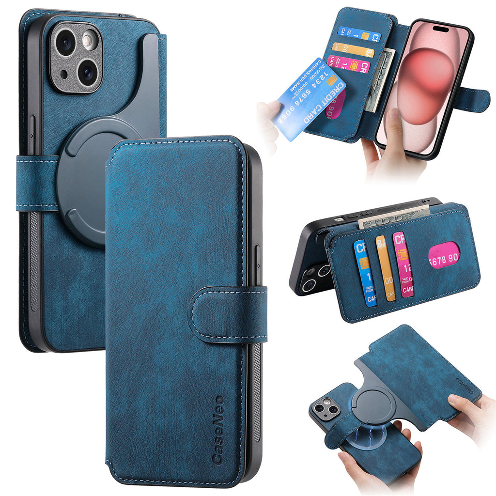 MagSafe Magnetic Flip Leather Case - photo 3