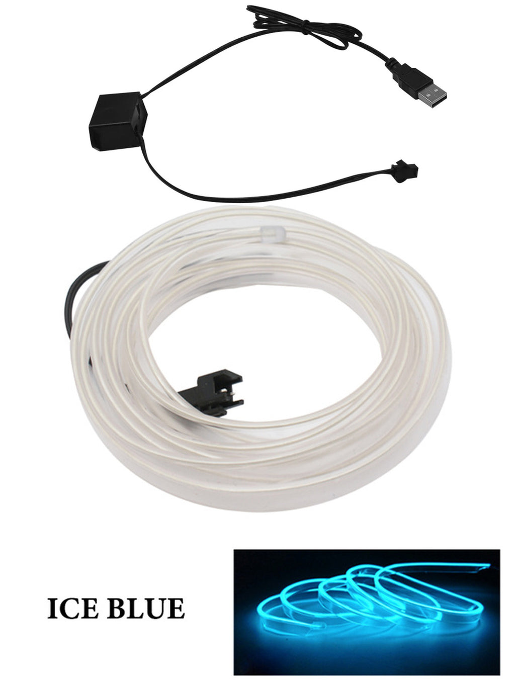 USB LED Car Interior Light Strip - photo 10