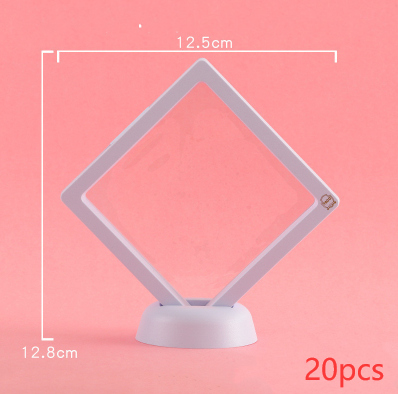 3D Jewelry Coin Display Stand Case Rack Collections Storage Box For Earring Gems Ring Doll Coin Badge Medal Holder - photo 25