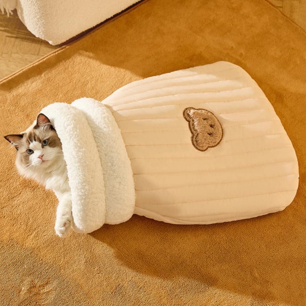 Cozy Cat Cave Sleeping Bag