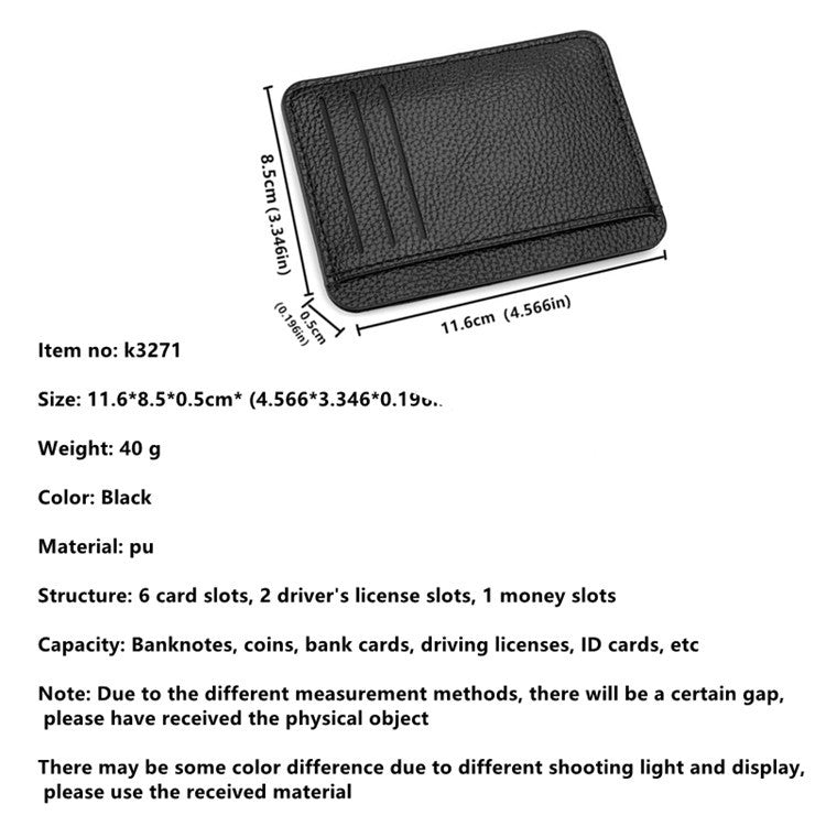 Slim Multi-Slot Card Wallet - photo 21