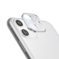 White tempered-glass phone camera protector