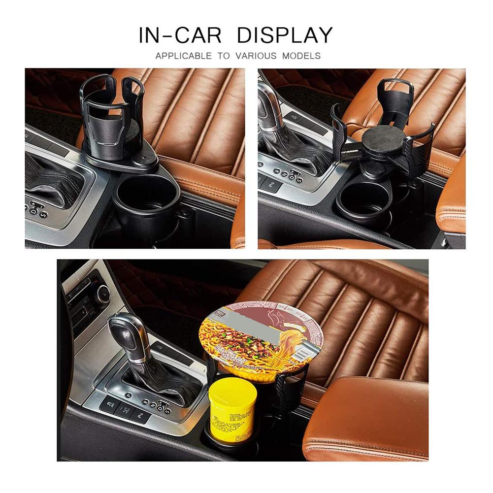 Foldable Car Cup Holder Drinking Bottle Holder Cup Stand Bracket Sunglasses Phone Organizer Stowing Tidying Car Styling - photo 5