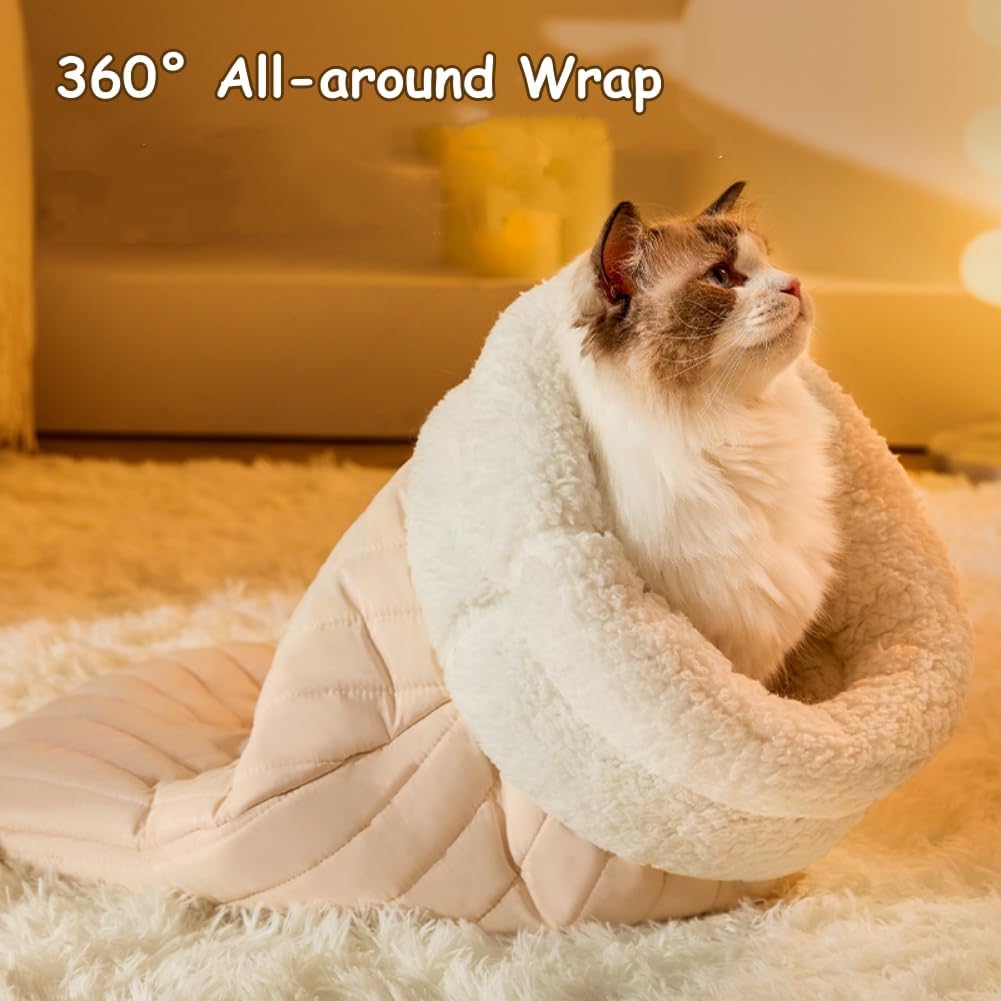 Cozy Cat Cave Sleeping Bag