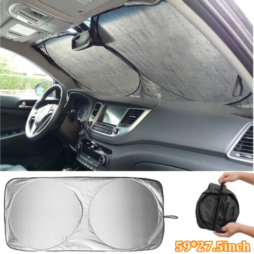 Car Window Sunshade Sun Shade Visor Windshield Cover Auto Car SunShade Anti Snow Ice Windshield Sunshade Car Windshield Sunshade - photo 2
