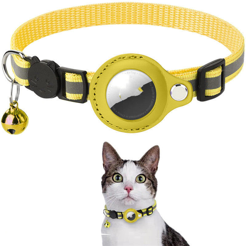Reflective Collar Waterproof Holder Case For Airtag Air Tag Airtags Protective Cover Cat Dog Kitten Puppy Nylon Collar - photo 16