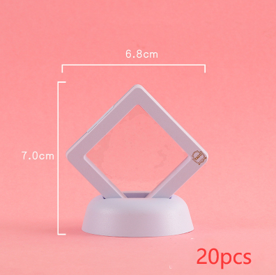 3D Jewelry Coin Display Stand Case Rack Collections Storage Box For Earring Gems Ring Doll Coin Badge Medal Holder - photo 31