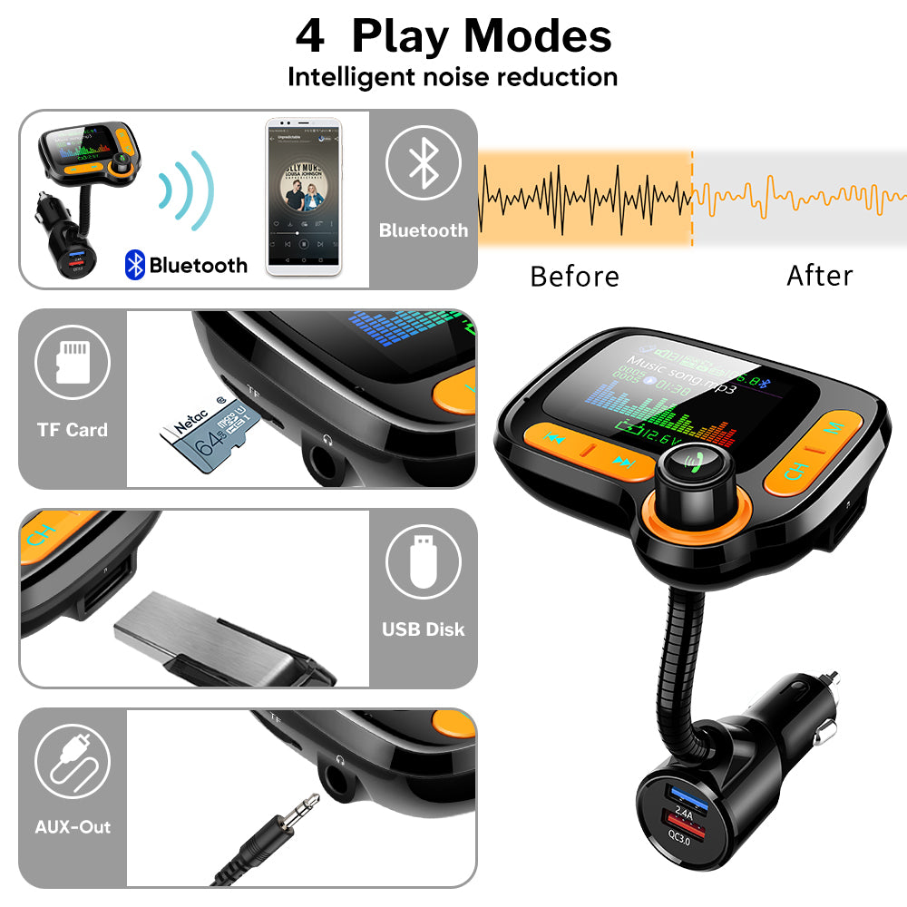 Car Bluetooth Multi-Function Player With Large Color Screen - photo 5