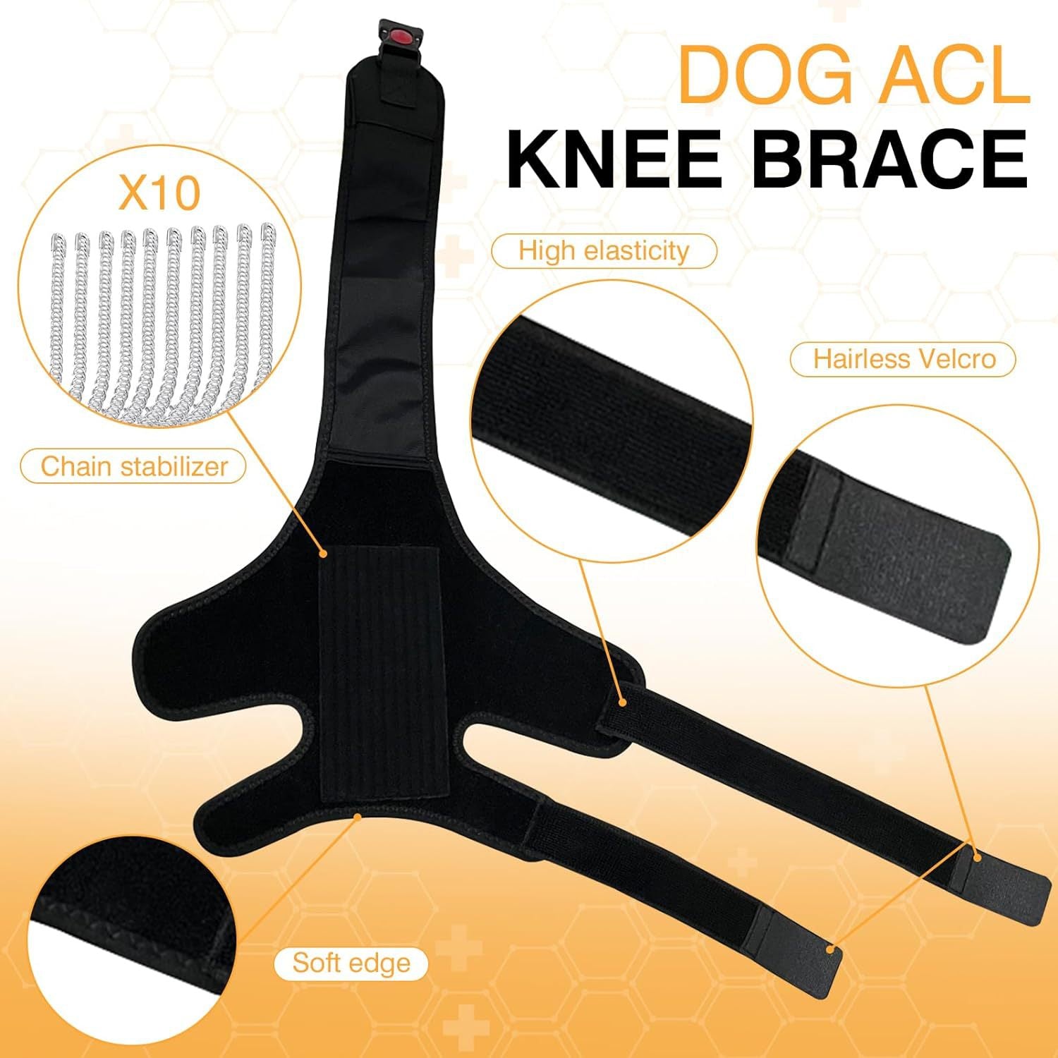 Dog Leg & Knee Support Brace - photo 2