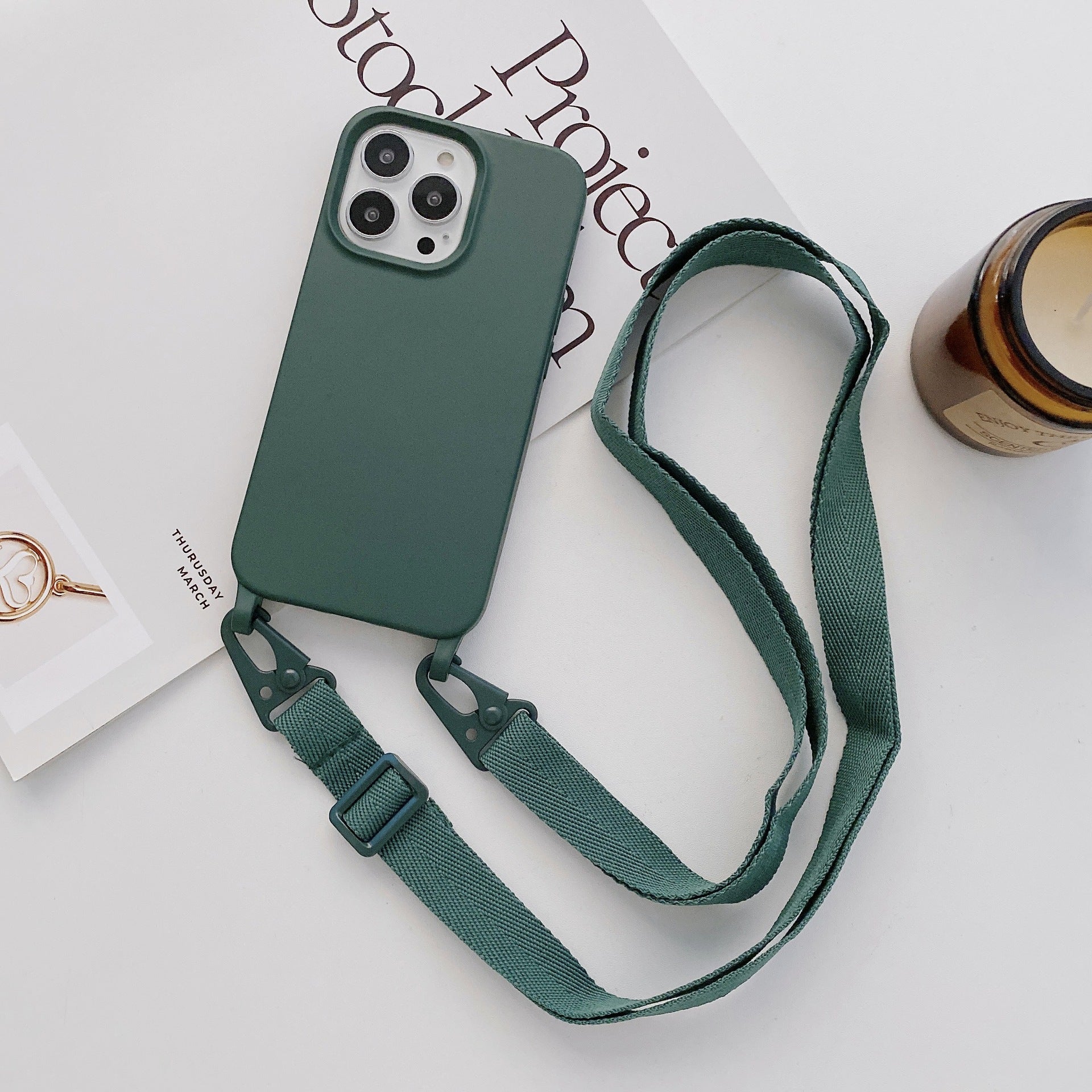 Silicone Crossbody Lanyard Case - photo 2