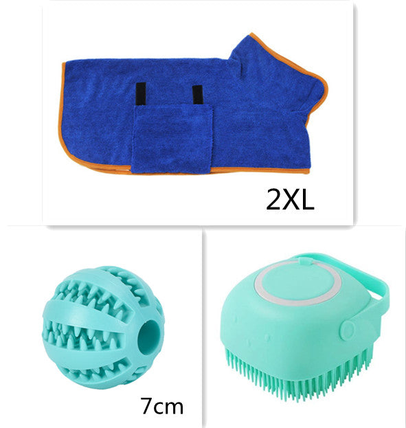 Silicone Bath Massage Gloves for Pets - photo 31
