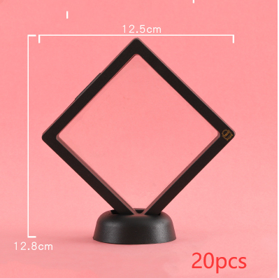 3D Jewelry Coin Display Stand Case Rack Collections Storage Box For Earring Gems Ring Doll Coin Badge Medal Holder - photo 16