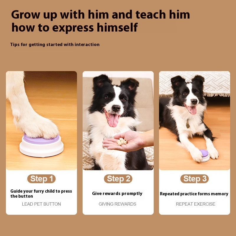 Pet Communication Button Dog Voice Toy - photo 14